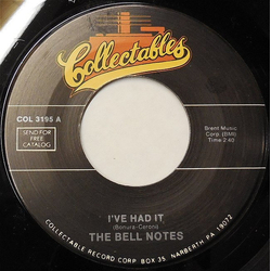 The Bell Notes / The Knockouts (2) I've Had It / Darling Lorraine Vinyl 7" USED