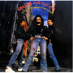 Lisa Lisa & Cult Jam Little Jackie Wants To Be A Star USED VINYL 12INCH 45 RPM MAXI-SINGLE