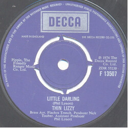 Thin Lizzy Little Darling VINYL 7" USED