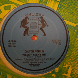 Calton Tomlin / Dicky Ranking Weeny Teeny Bit / Me Nice USED VINYL 12INCH 45 RPM MAXI-SINGLE SINGLE STEREO
