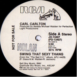 Carl Carlton Swing That Sexy Thang Vinyl 12" USED