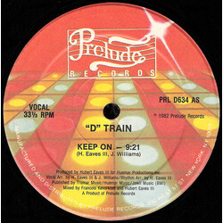 D-Train Keep On VINYL 12" USED