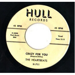 The Heartbeats Rockin-N-Rollin-N-Rhythm-N-Blues'-N- / Crazy For You USED VINYL 7INCH 45 RPM