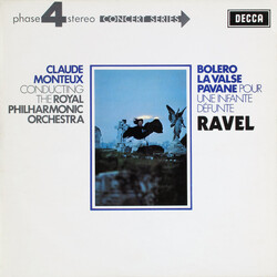 Maurice Ravel / Claude Monteux / Royal Philharmonic Orchestra Bolero - La Valse - Pavane Pour Une Infante Défunte Vinyl LP USED