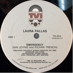 Laura Pallas Emergency USED VINYL 12INCH 33 S RPM