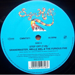 Grandmaster Flash / Melle Mel / The Furious Five Step Off / Pump Me Up USED VINYL 12INCH 45 RPM