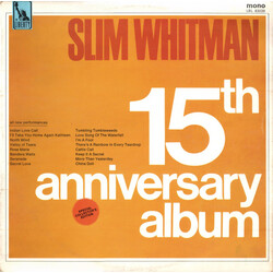 Slim Whitman 15th Anniversary Album Vinyl LP USED