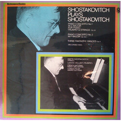 Dmitri Shostakovich / Orchestre National De France / André Cluytens / Ludovic Vaillant Shostakovich Plays Shostakovich Vinyl LP USED