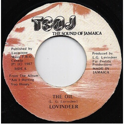 Lloyd Lovindeer The Oil USED VINYL 7INCH 45 RPM