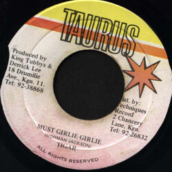 Tiger Must Girlie Girlie USED VINYL 7INCH 45 RPM