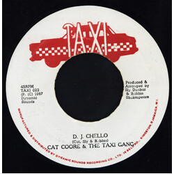 Steven "Cat" Coore / The Taxi Gang D.J. Chello USED VINYL 7INCH 45 RPM