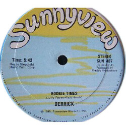 Derrick (4) Boogie Times USED VINYL 12INCH 33 S RPM