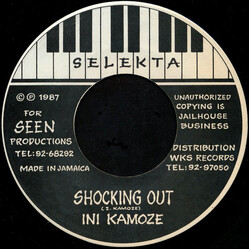 Ini Kamoze Shocking Out USED VINYL 7INCH 45 RPM
