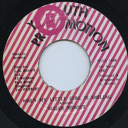 Sugar Minott When My Little Girl Is Smiling USED VINYL 7INCH 45 RPM
