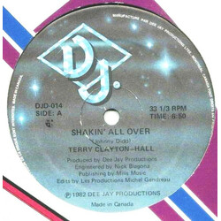 Terry Clayton-Hall Shakin' All Over USED VINYL 12INCH 33 S RPM