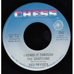 Red Prysock I Heard It Through The Grapevine / Groovy Sax USED VINYL 7INCH 45 RPM
