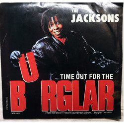 The Jacksons / The Distance (2) Time Out For The Burglar USED VINYL 7INCH 45 RPM