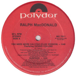 Ralph MacDonald You Need More Calypso USED VINYL 12INCH