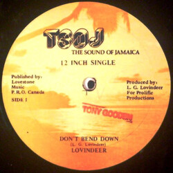 Lloyd Lovindeer Don't Bend Down / Lickshot Man VINYL 12" USED