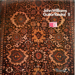 John Williams (7) Guitar Recital II Vinyl LP USED