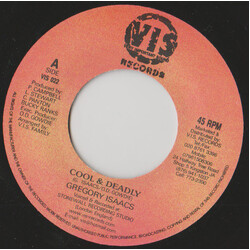 Gregory Isaacs / Joe Grine Cool & Deadly USED VINYL 7INCH 45 RPM SINGLE