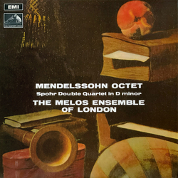 Felix Mendelssohn-Bartholdy / Louis Spohr / Melos Ensemble Of London Octet / Double Quartet In D Minor Vinyl LP USED