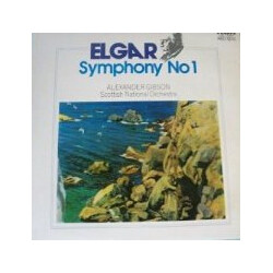 Sir Edward Elgar / Alexander Gibson / Royal Scottish National Orchestra Symphony No 1 Vinyl LP USED