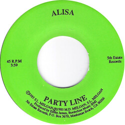 Alisa / Ralph Salvador Bonomo Party Line / Industrial Strength Bruce USED VINYL 7INCH 45 RPM STEREO