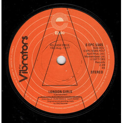 The Vibrators London Girls / London Girls - Live USED VINYL 7INCH 45 RPM SINGLE PROMO