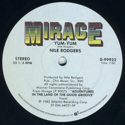 Nile Rodgers Yum-Yum / Get Her Crazy VINYL 12" USED