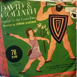Edmond Blakeman / Cricket Symphony Orchestra David And Goliath USED VINYL 7INCH 78 RPM
