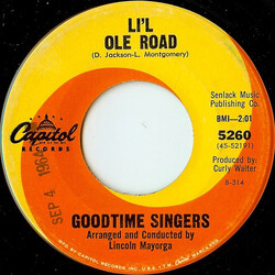 The Good Time Singers Li'l Ole Road USED VINYL 7INCH 45 RPM