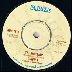 Osibisa The Warrior USED VINYL 7INCH 45 RPM SINGLE