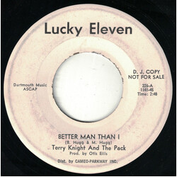 Terry Knight & The Pack Better Man Than I / Got Love USED VINYL 7INCH 45 RPM SINGLE PROMO