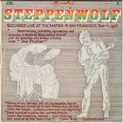 Steppenwolf Early Steppenwolf Vinyl LP USED