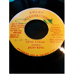 Jigsy King Gone A Lead USED VINYL 7INCH 45 RPM