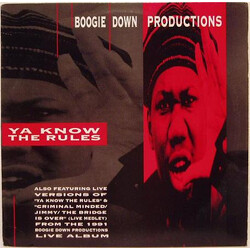 Boogie Down Productions Ya Know The Rules VINYL 12" USED
