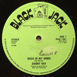 Danny Ray (2) Back In My Arms USED VINYL 12INCH