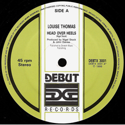 Louise Thomas Head Over Heels Vinyl 12" USED