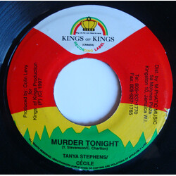 Tanya Stephens / Ce'cile Murder Tonight USED VINYL 7INCH 45 RPM