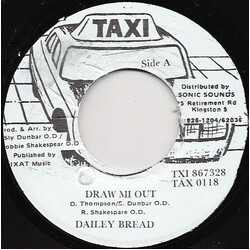 Daily Bread Draw Mi Out USED VINYL 7INCH 45 RPM