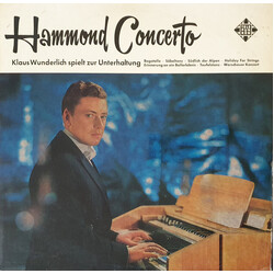 Klaus Wunderlich Hammond Concerto Vinyl LP USED