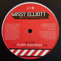 Missy Elliott Gossip Folks USED VINYL 12INCH 45 RPM PROMO