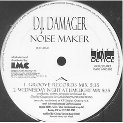 DJ Damager Noise Maker USED VINYL 12INCH 33 S RPM