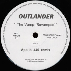 Outlander The Vamp (Revamped) USED VINYL 12INCH 45 RPM PROMO