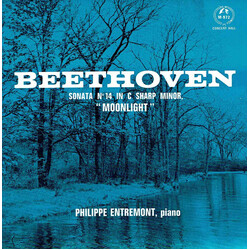 Ludwig van Beethoven Sonata No. 14 In C Sharp Minor, "Moonlight" USED VINYL LP 7INCH CLUB EDITION