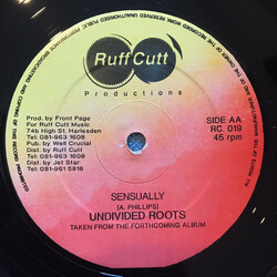 Undivided Roots Baby Why USED VINYL 12INCH