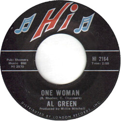 Al Green One Woman / Tomorrow's Dreams USED VINYL 7INCH 45 RPM SINGLE STYRENE