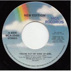 New Edition You're Not My Kind Of Girl USED VINYL 7INCH 45 RPM SINGLE