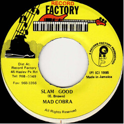 Mad Cobra Slam Good USED VINYL 7INCH 45 RPM